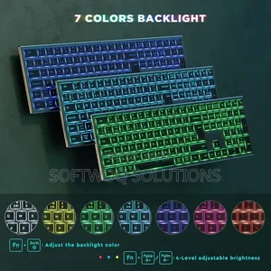 Gaming Bluetooth Keyboard Back-Lit (Jelly Comb)