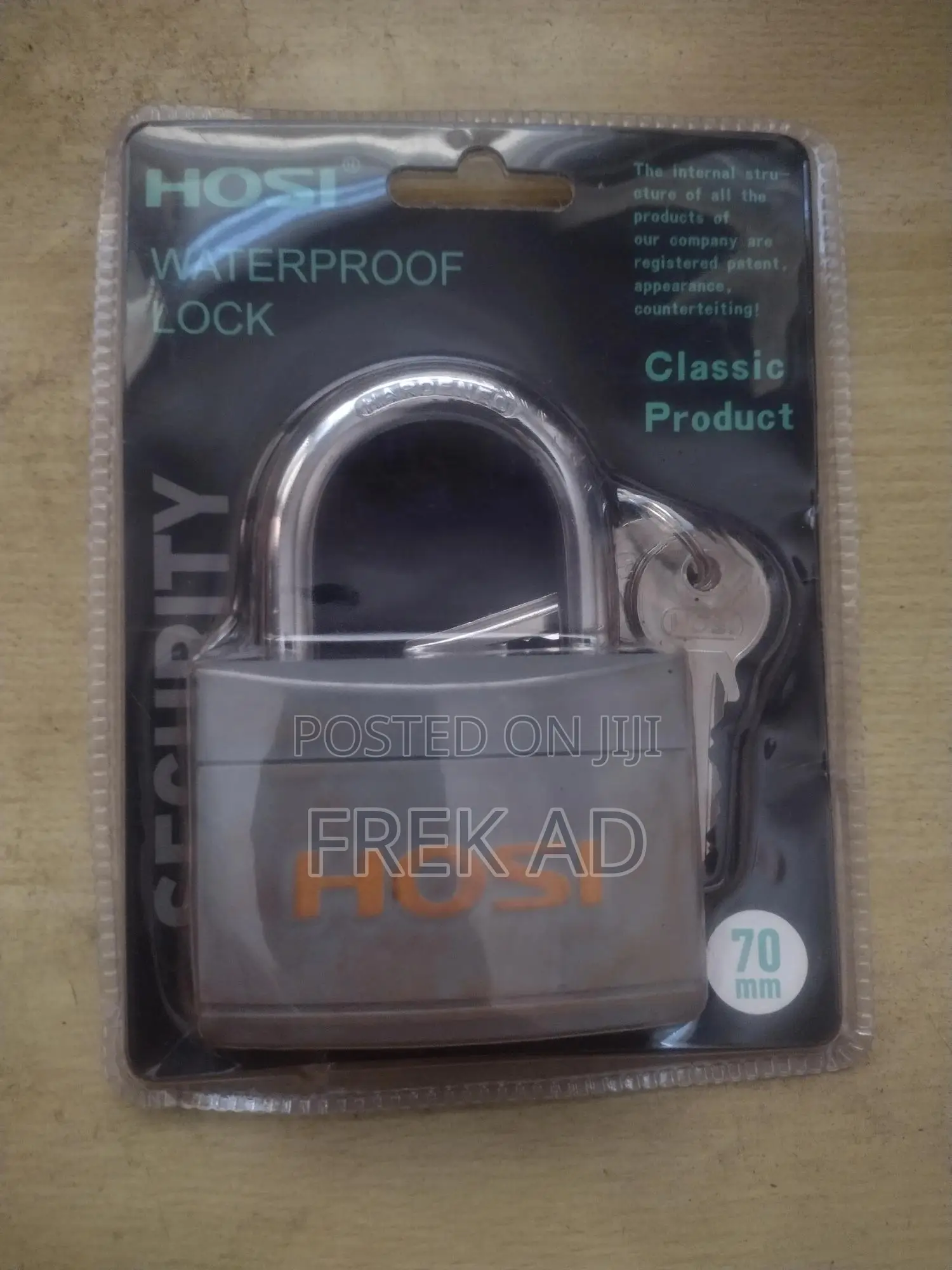 New 70mm Hosi Waterproof Security Lock