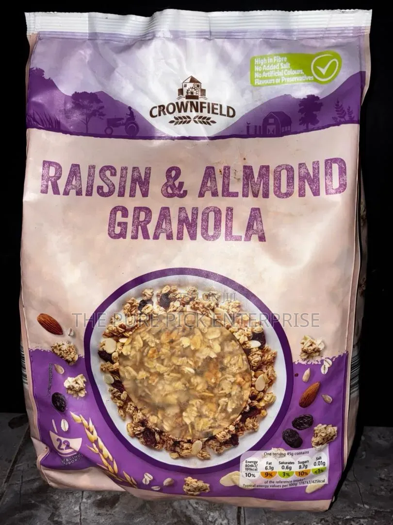 Tesco and Crownfield Granola