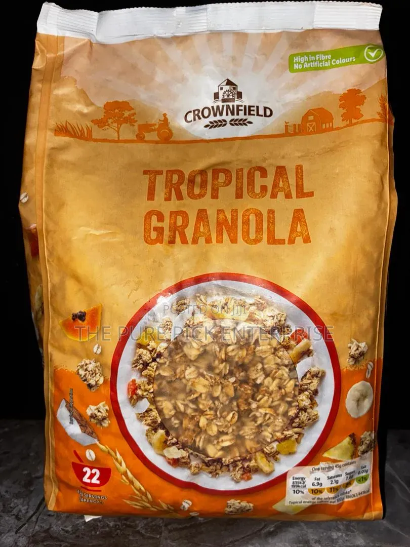 Tesco and Crownfield Granola