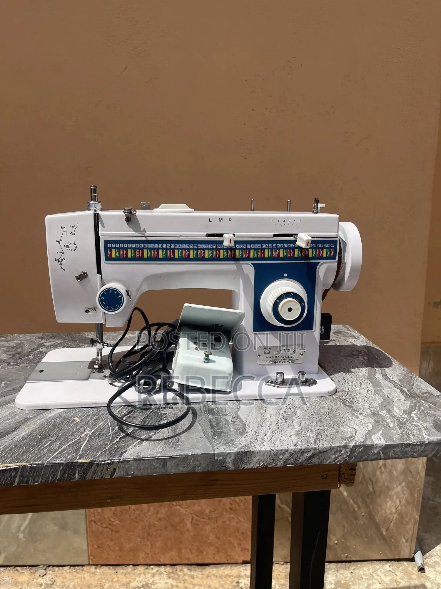 Slightly Used Butterfly Sewing Machine