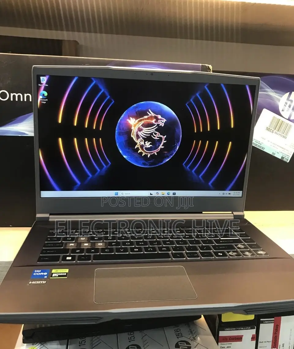 New Laptop MSI GF75 Thin 16GB Intel Core i5 SSD 512GB