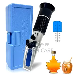 0-90% Sugar Concentration Refractometer Brix Liquid, Fruit, Juice,