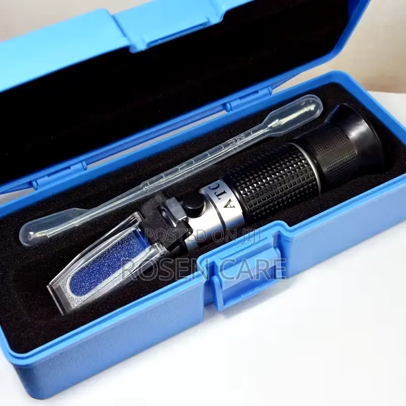 0-90% Sugar Concentration Refractometer Brix Liquid, Fruit, Juice,