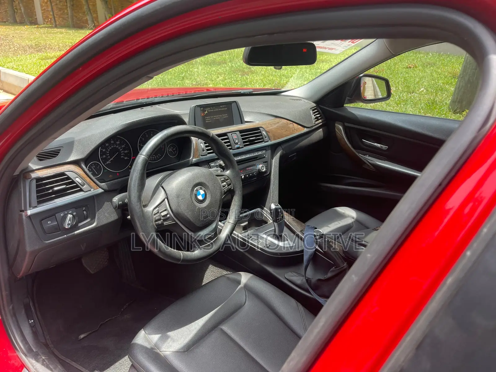 BMW 328i 2015 Red