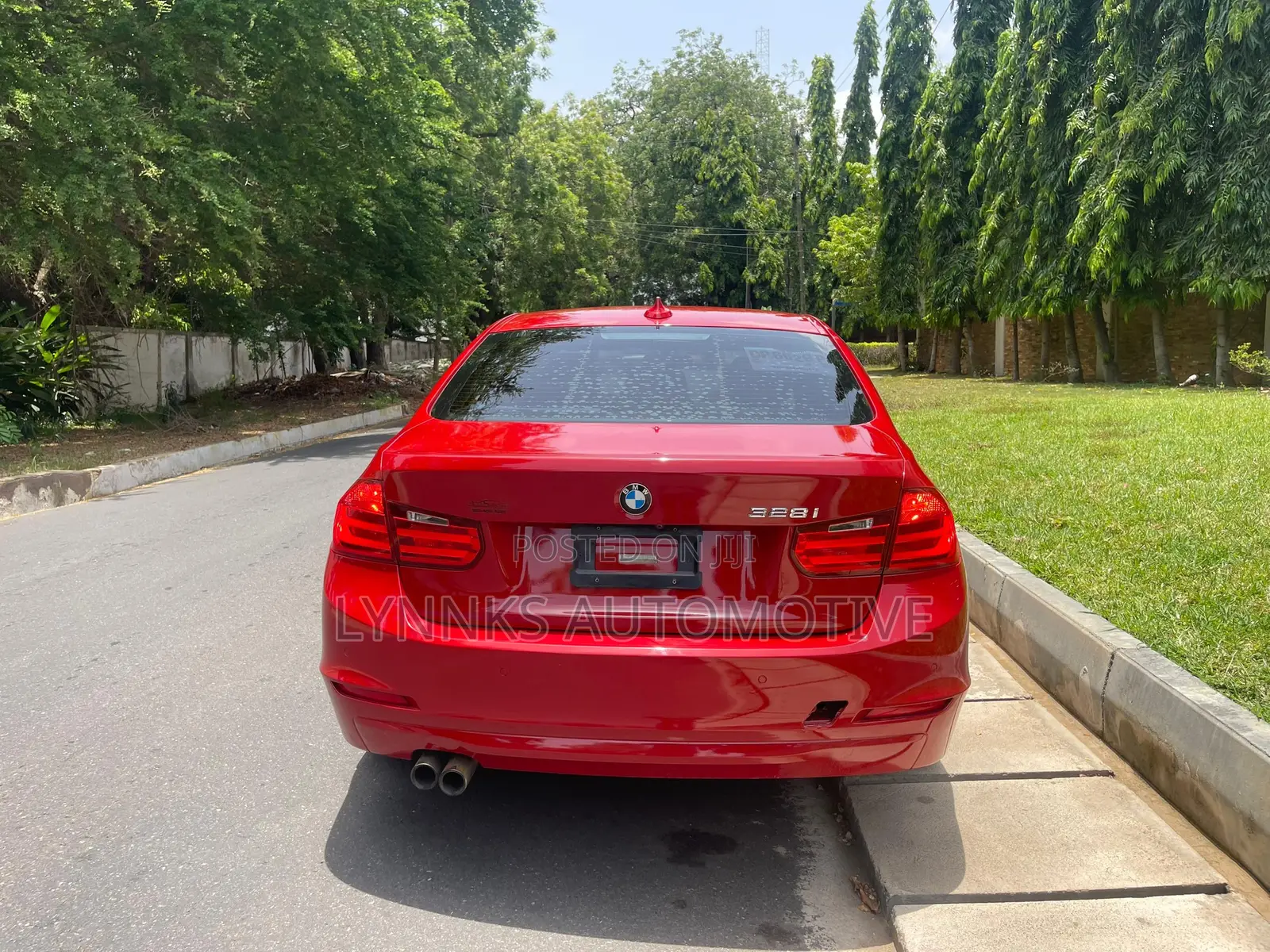 BMW 328i 2015 Red
