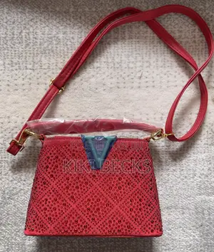 Ladies Rhinestone-Embellished Bag for Parties