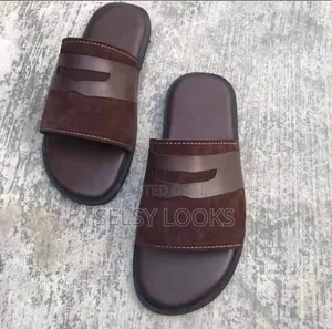 African Easy Wear Leather Slippers