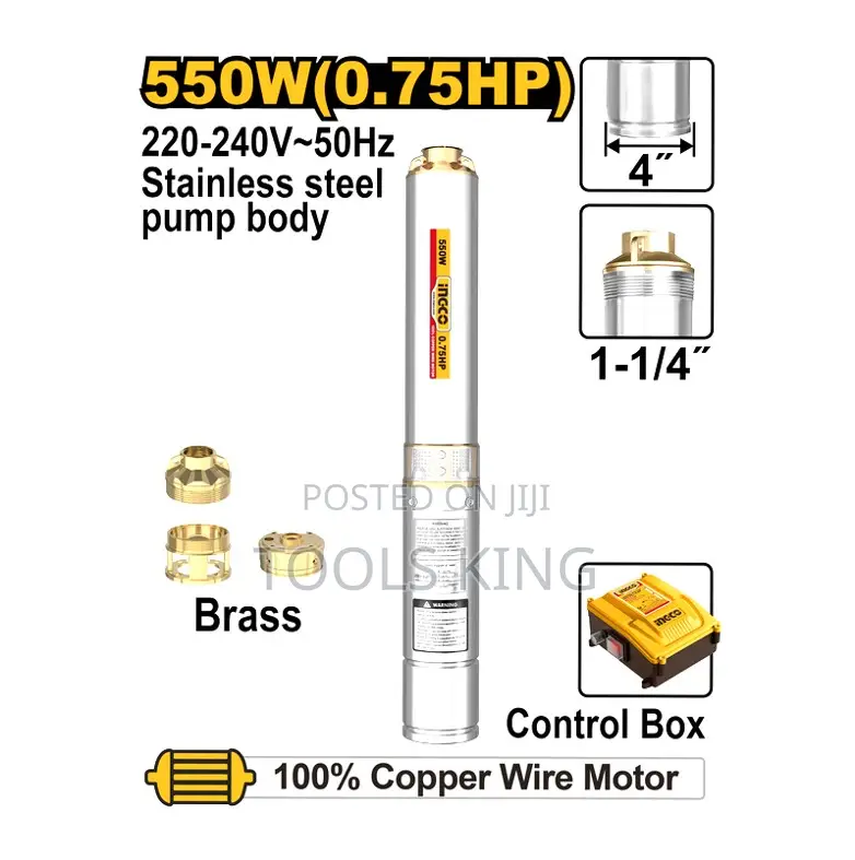 4" Deep Well - Dwp55062