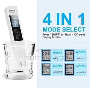 Water Test Kit for TDS and Ec Readings