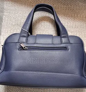 Navy Blue 2 in 1 Set Handbag