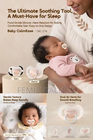 Oraimo Baby Calmease Food-Grade Silicone Pacifier