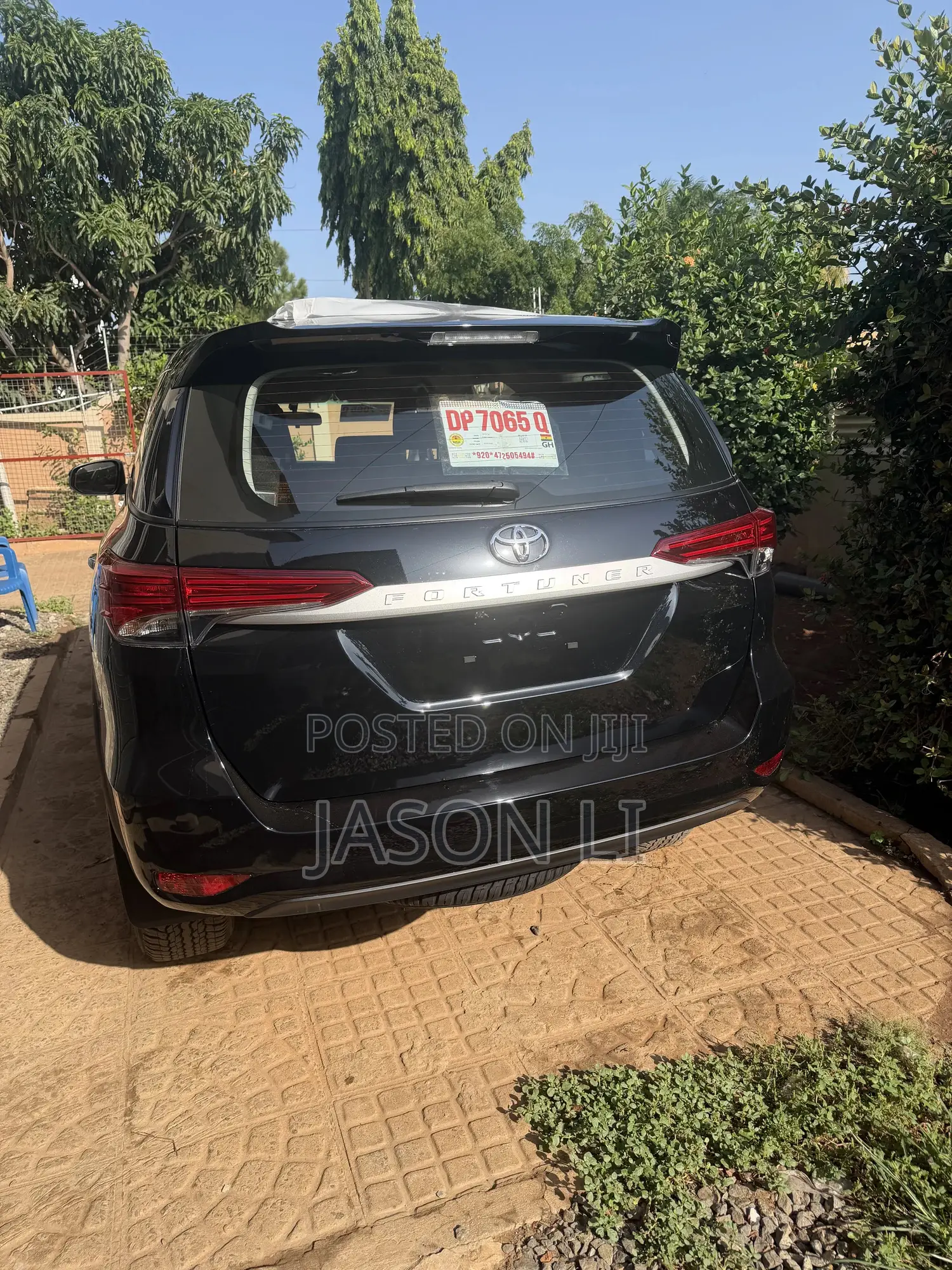 New Toyota Fortuner 2025 Black