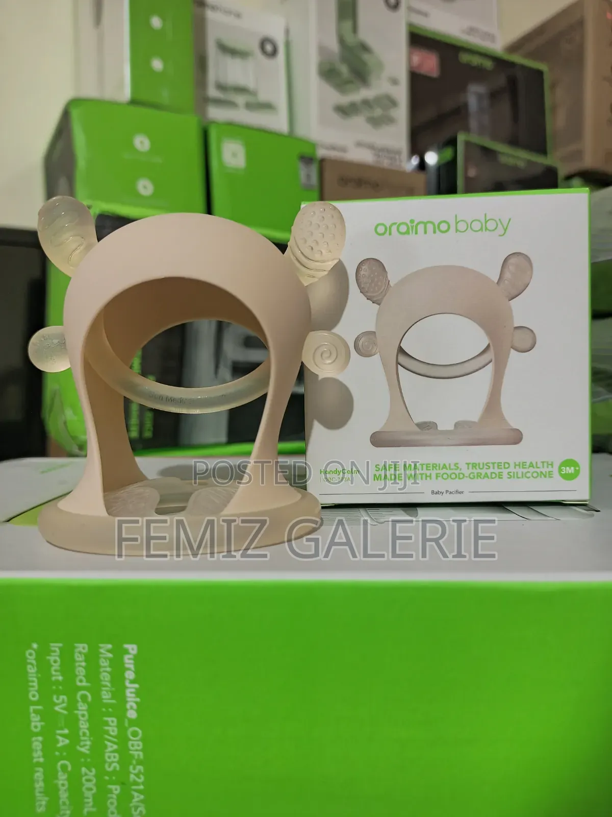 Oraimo Handycalm Food Grade Silicone Baby Pacifier