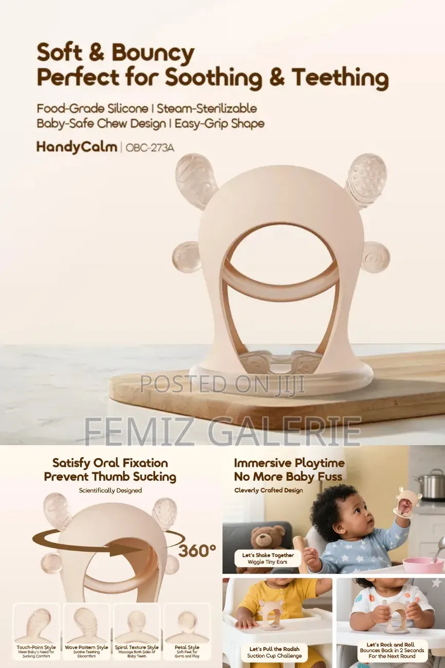 Oraimo Handycalm Food Grade Silicone Baby Pacifier
