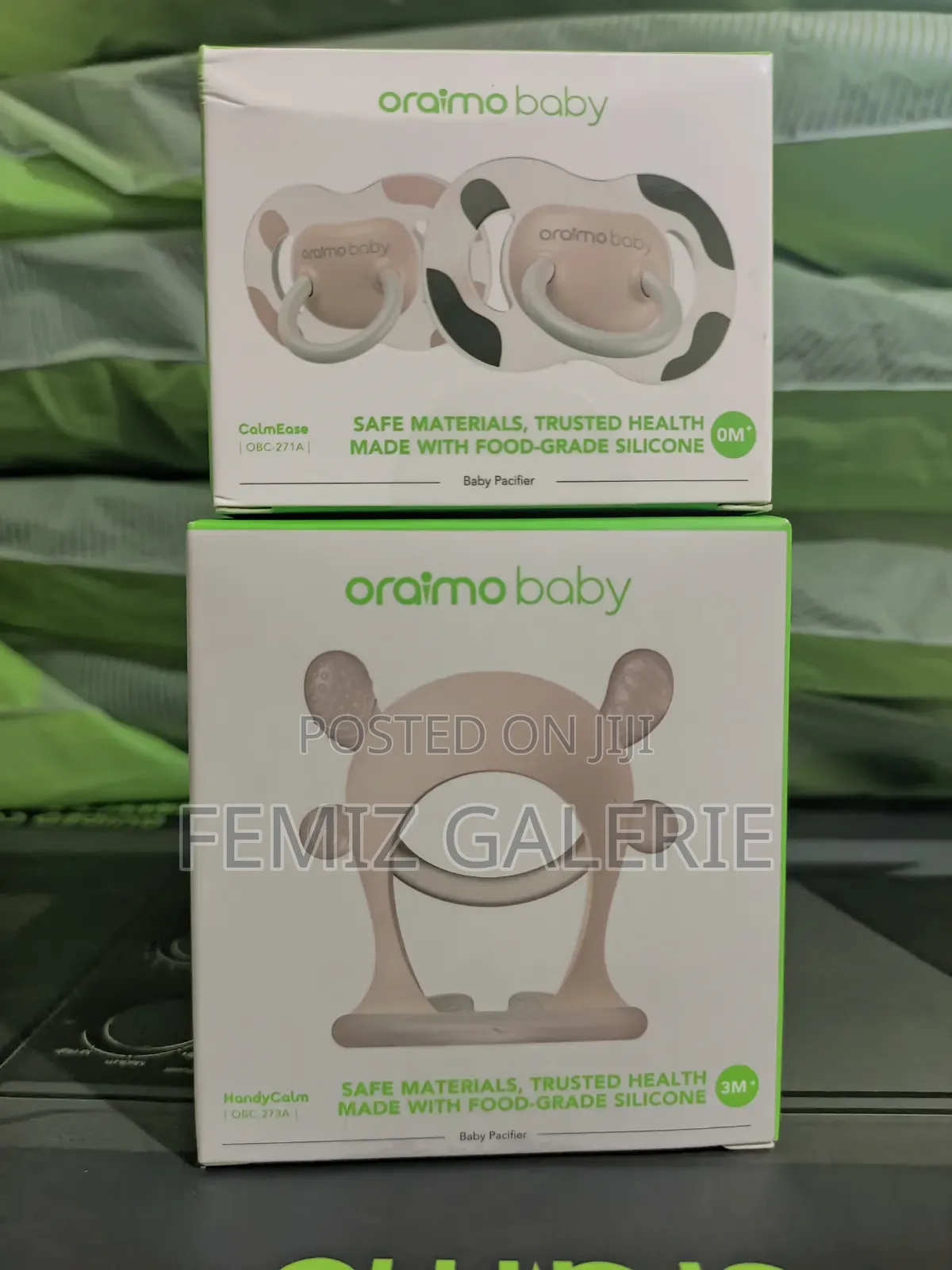 Oraimo Baby Calmease Plus Handycalm Food Grade Silicone Baby Pacifier