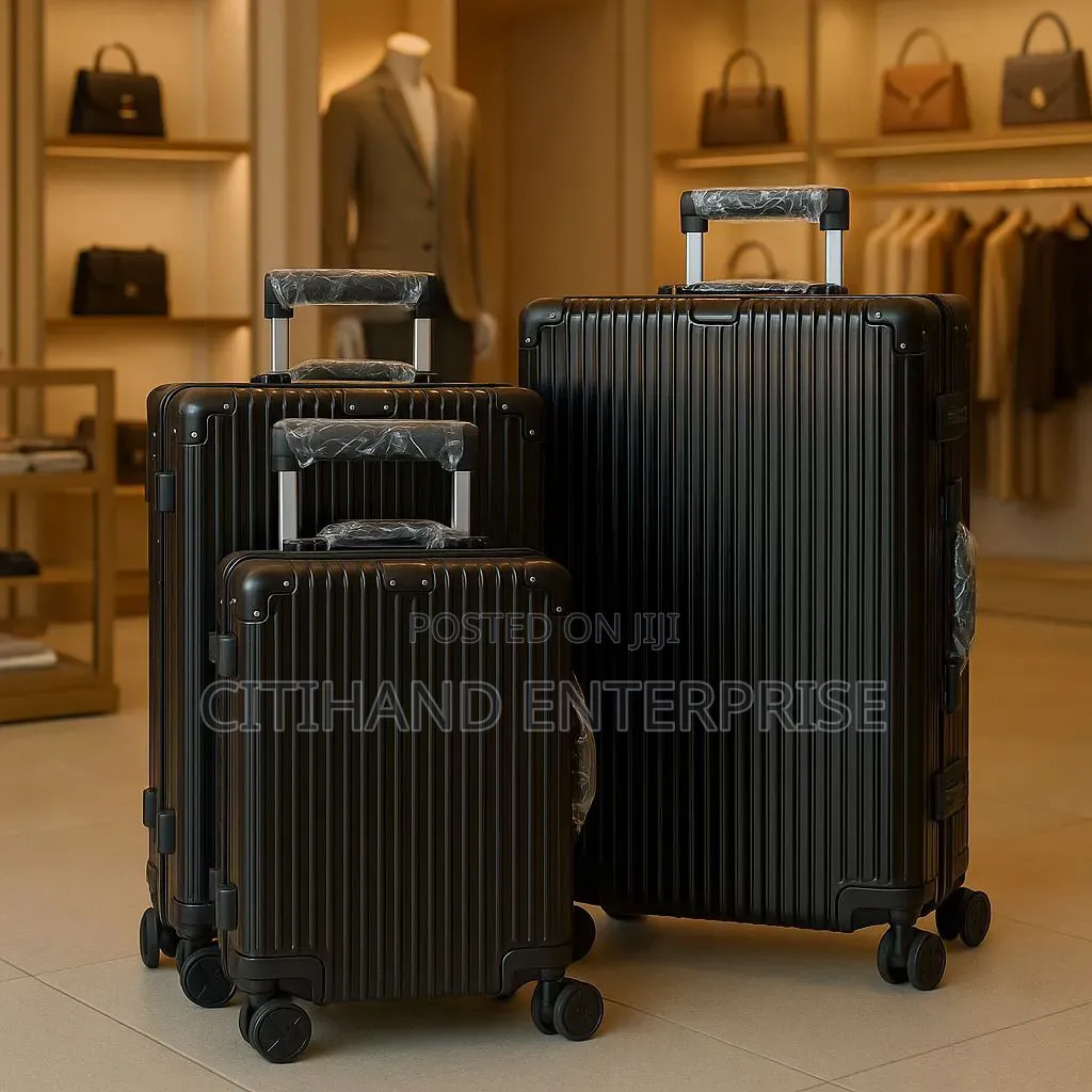 Quality 3 Set Suit Cases - Big Happy Time Travel