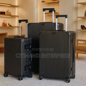Quality 3 Set Suit Cases - Big Happy Time Travel