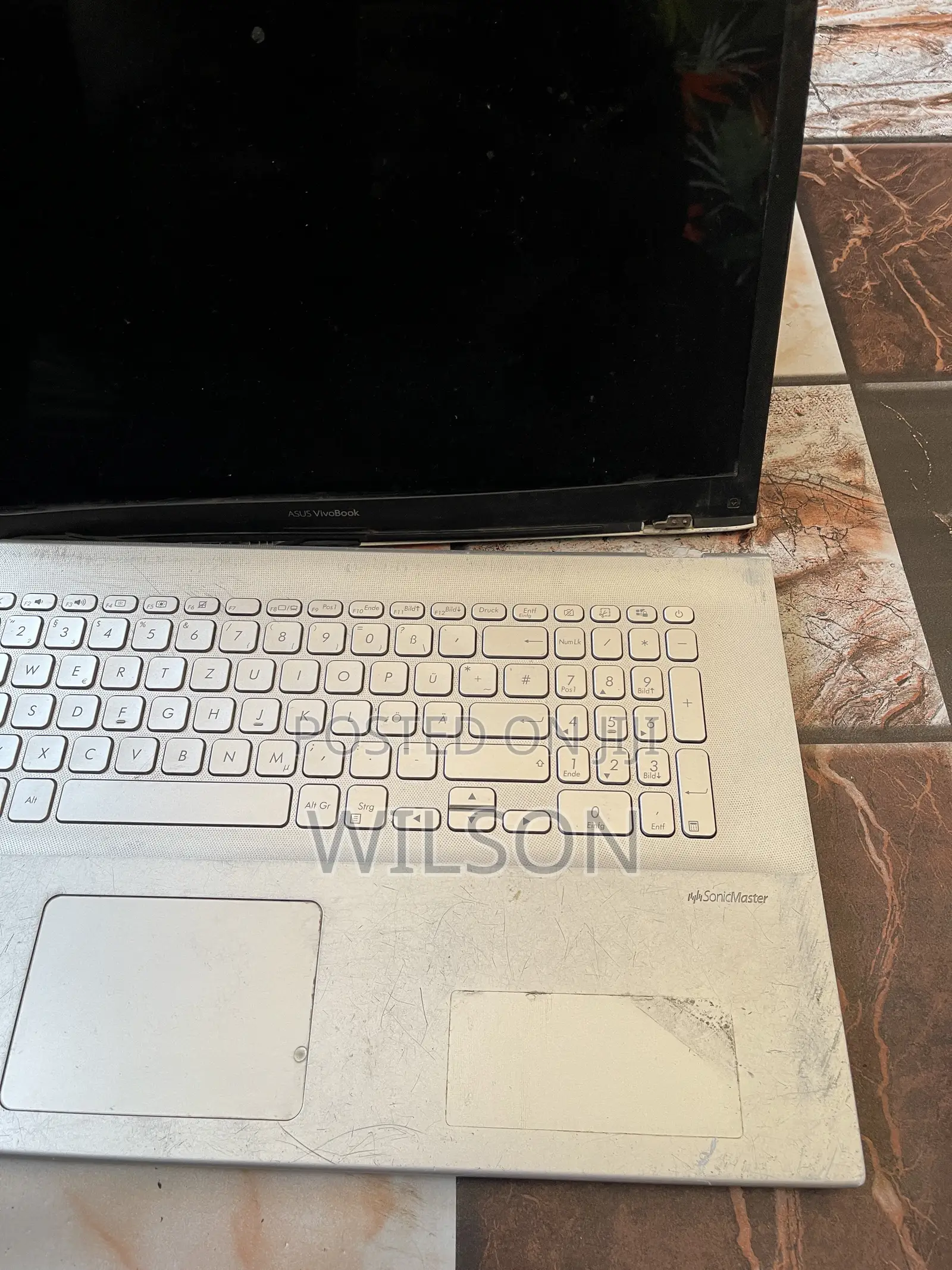 Laptop Asus VivoBook Pro 17 N705UD 4GB AMD HDD+SSD 256GB