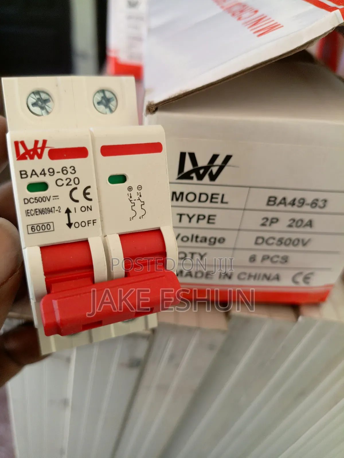 Dc Circuit Breaker 20 Amp