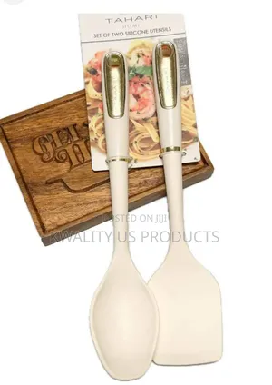 Tahari Home 2-Piece Silicone Utensil Set