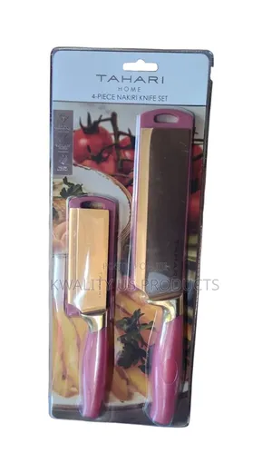 Tahari Home 4-Piece Nakiri Knife Set