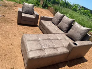 L Shaped Leather Sofa