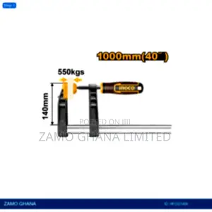 F Clamp With Plastic - Hfc021404