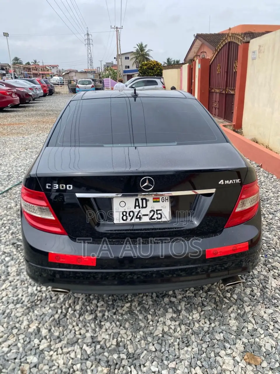 Mercedes-Benz C300 Sport 4Matic Sedan AWD (3.0L 6cyl 7A) 2011 Black