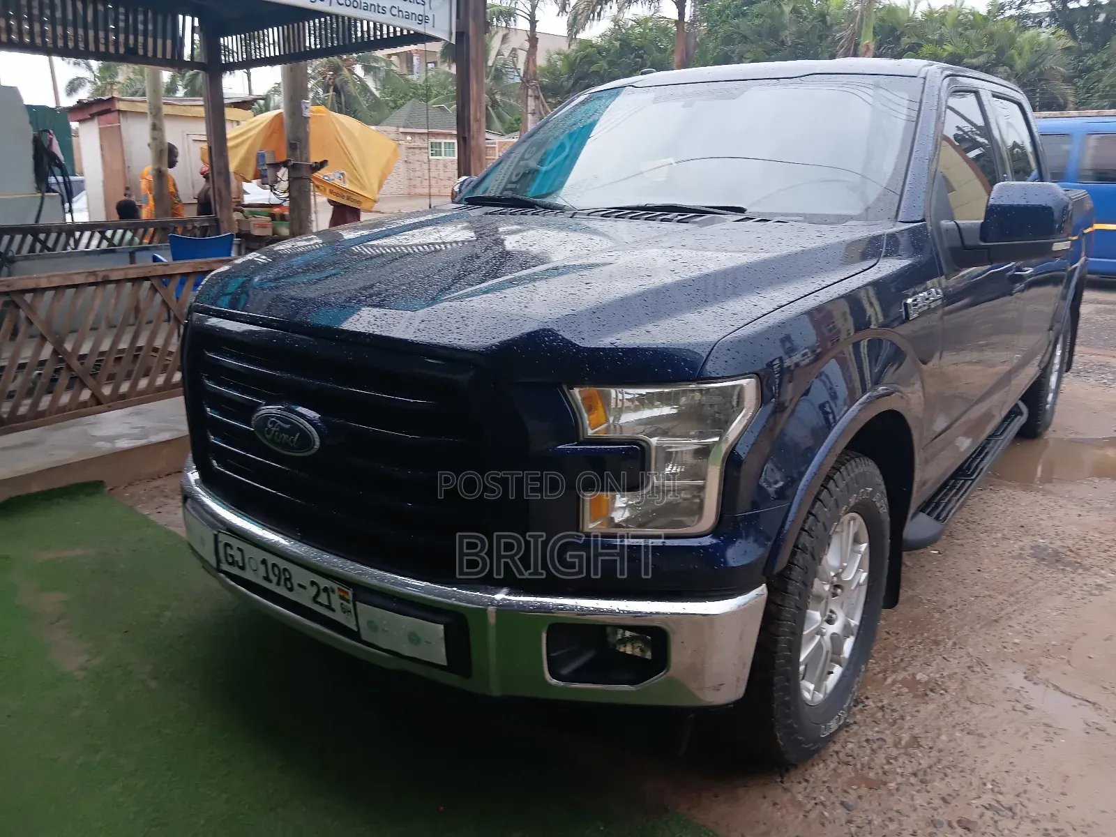 Ford F-150 XLT 4x4 Regular Cab Styleside 8 ft. box 141 in. WB 2017 Blue