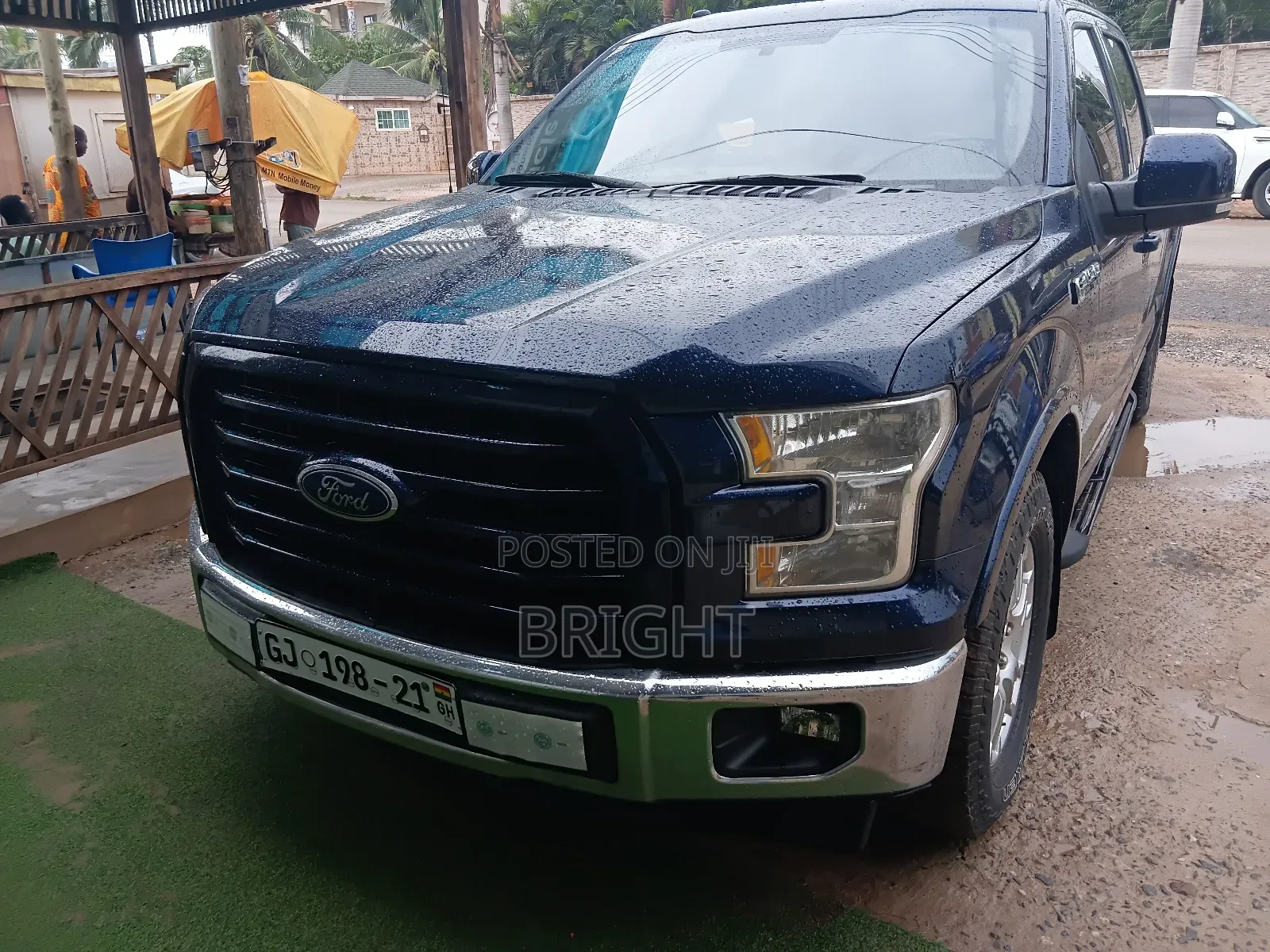 Ford F-150 XLT 4x4 Regular Cab Styleside 8 ft. box 141 in. WB 2017 Blue