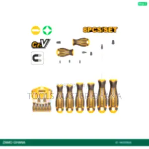 8 PCS Screwdriver - Hksd0828