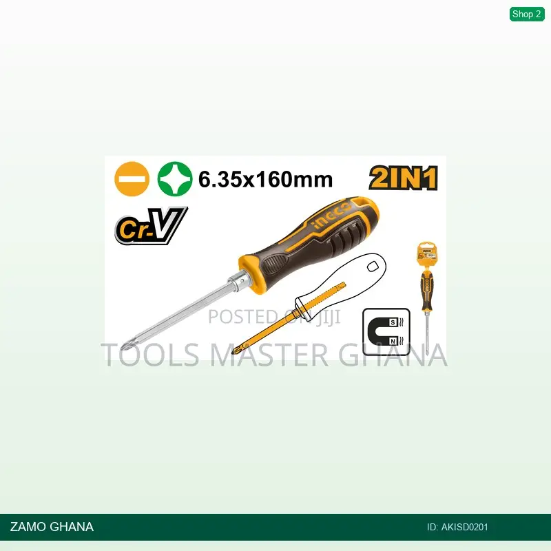 2 in 1 Screwdriver - Akisd0201