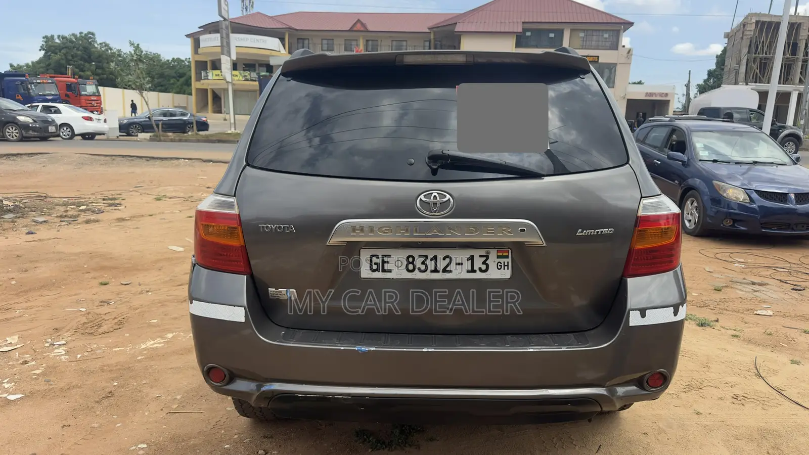 Toyota Highlander Hybrid Limited 2010 Gray