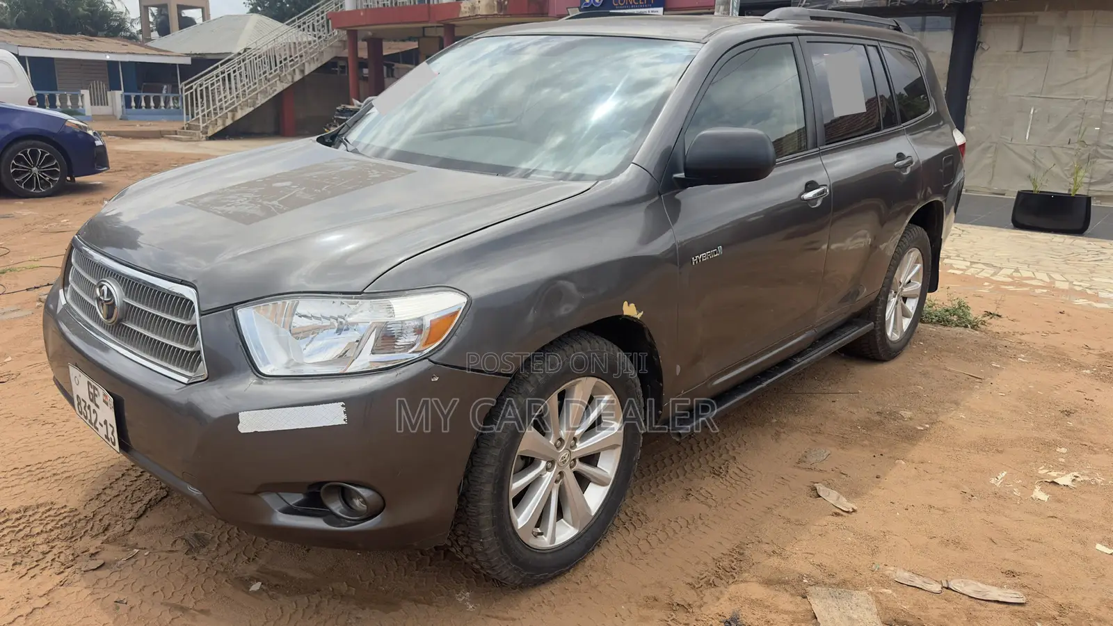 Toyota Highlander Hybrid Limited 2010 Gray