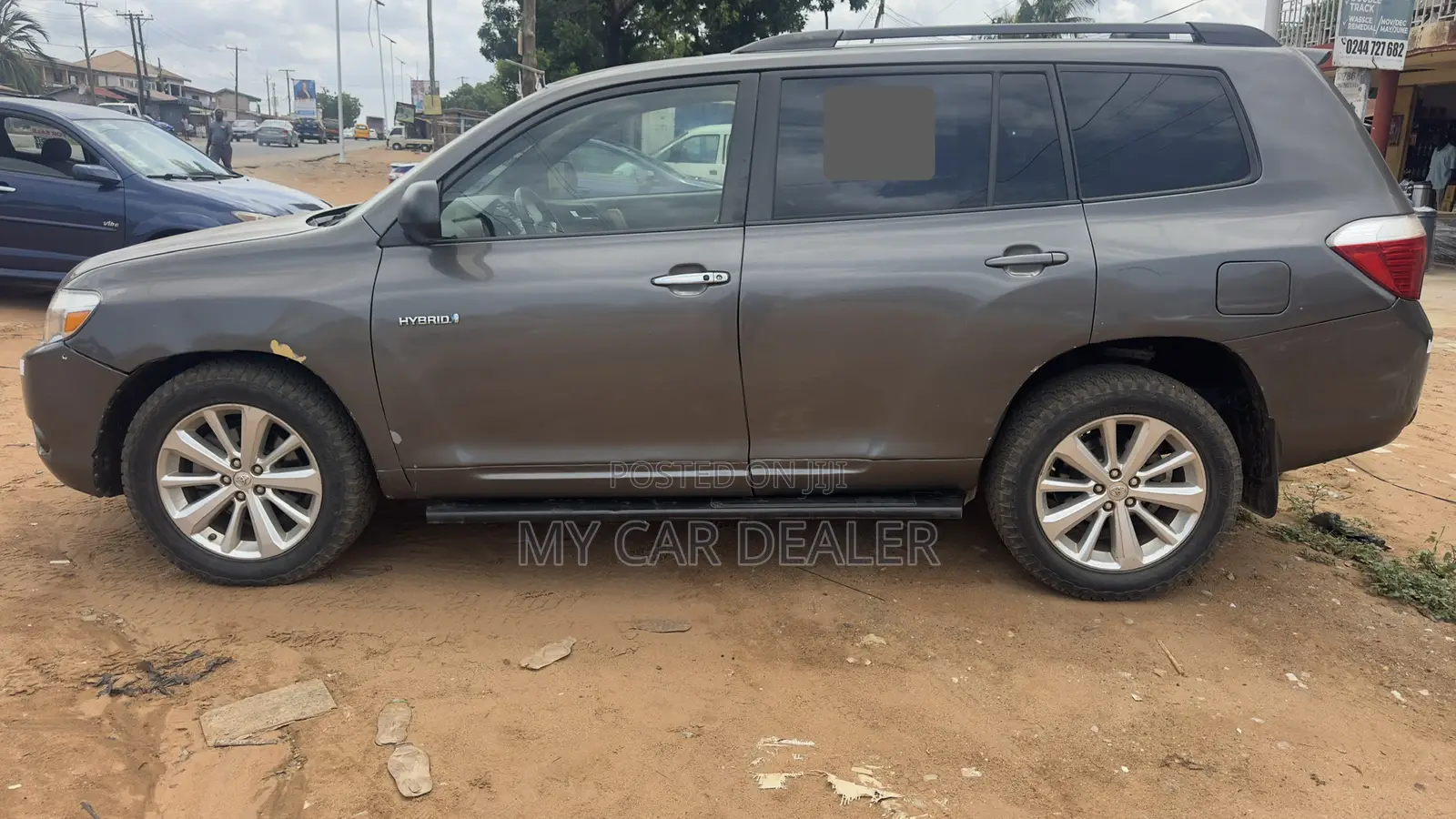 Toyota Highlander Hybrid Limited 2010 Gray