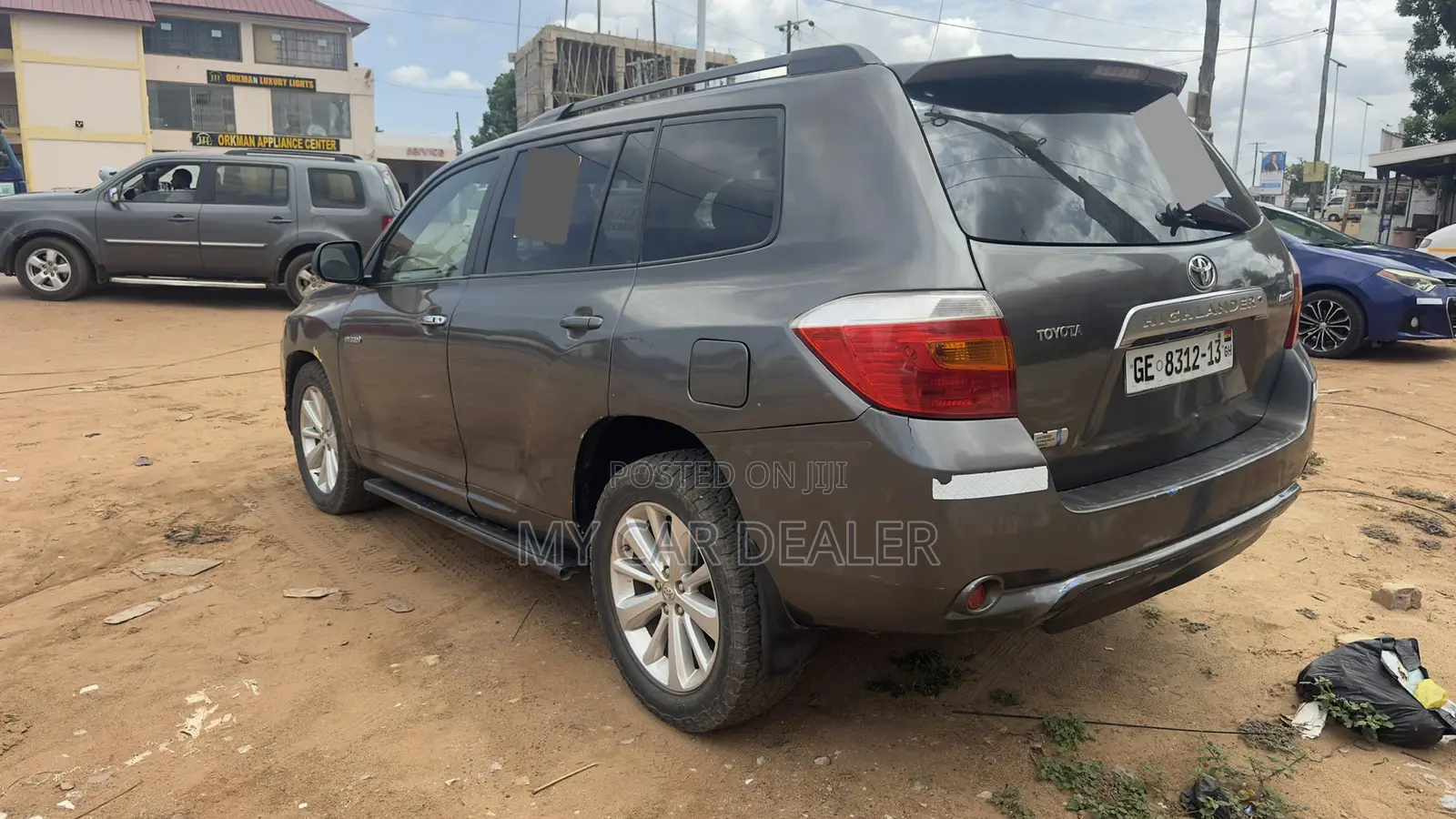 Toyota Highlander Hybrid Limited 2010 Gray