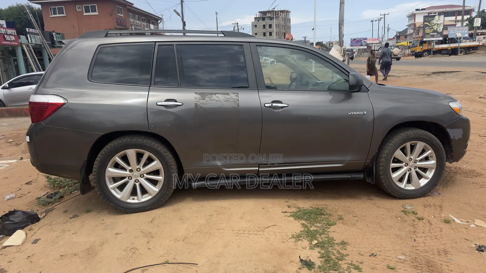 Toyota Highlander Hybrid Limited 2010 Gray