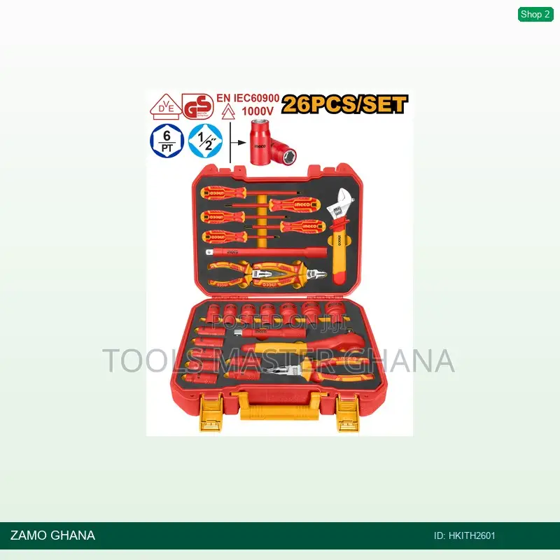 26 PCS Insulated Hand Tools - Hkith2601
