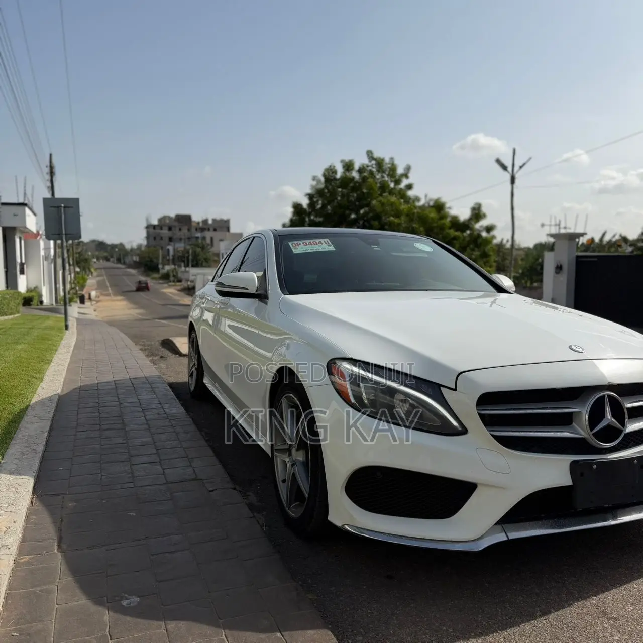 Mercedes-Benz C300 Sport 4Matic Sedan AWD (2.0L 4cyl 7A) 2017 White