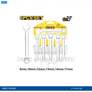6pcs Combination Spanner - Hkspa1068