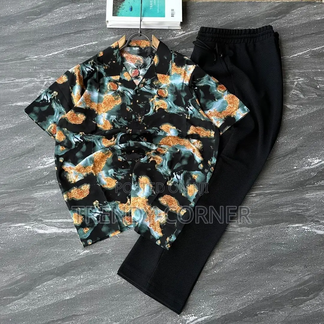 Loungewear Set ( Short Sleeve, Long Pants)