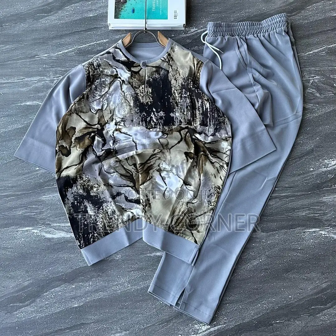 Loungewear Set ( Short Sleeve, Long Pants)