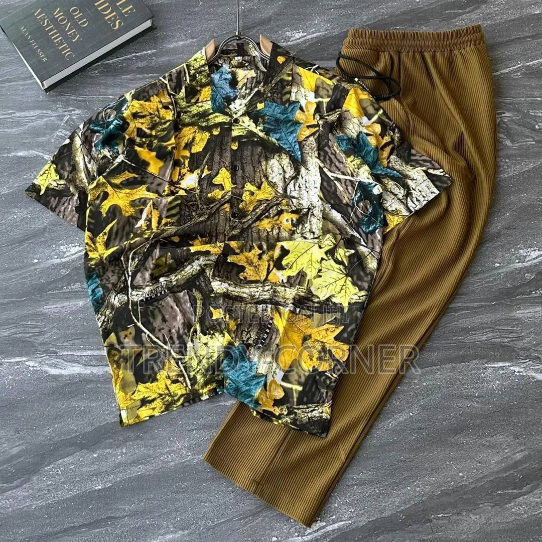 Loungewear Set ( Short Sleeve, Long Pants)