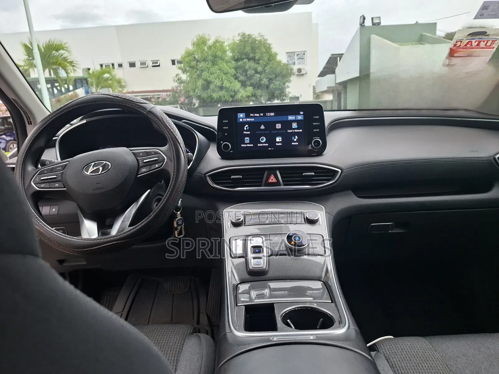 Hyundai Santa Fe SE 2023 White