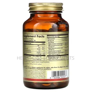 Solgar Omega 3 6 9 1300 Mg Heart Brain Joint Skin Health 60 Softgels
