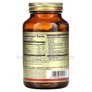Solgar Omega 3 6 9 1300 Mg Heart Brain Joint Skin Health 60 Softgels