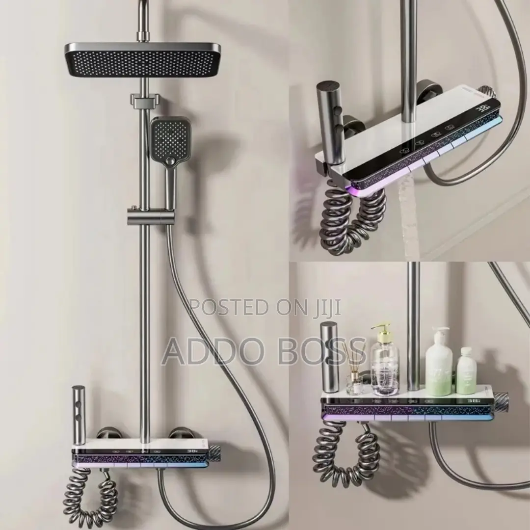 Choose Smart Life With Our Latest 4in1 Shower Set With Led Light