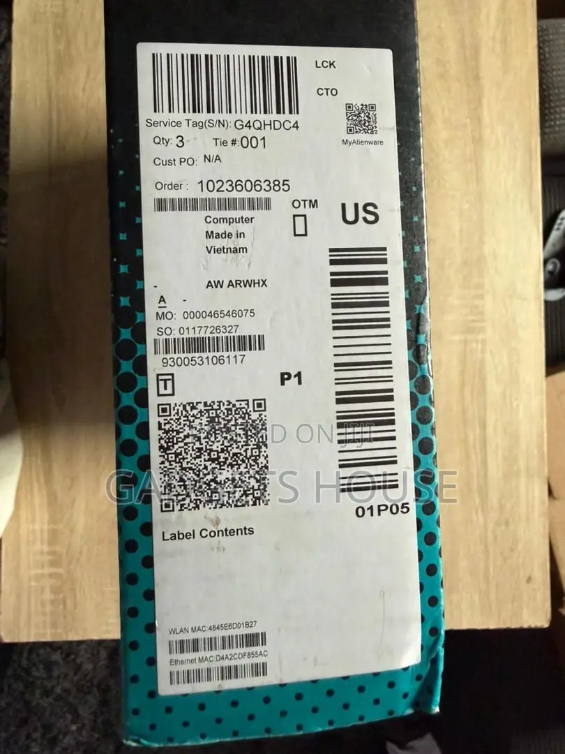 New Laptop Alienware 16x Aurora 64GB Intel Core Ultra 9 SSD 2T