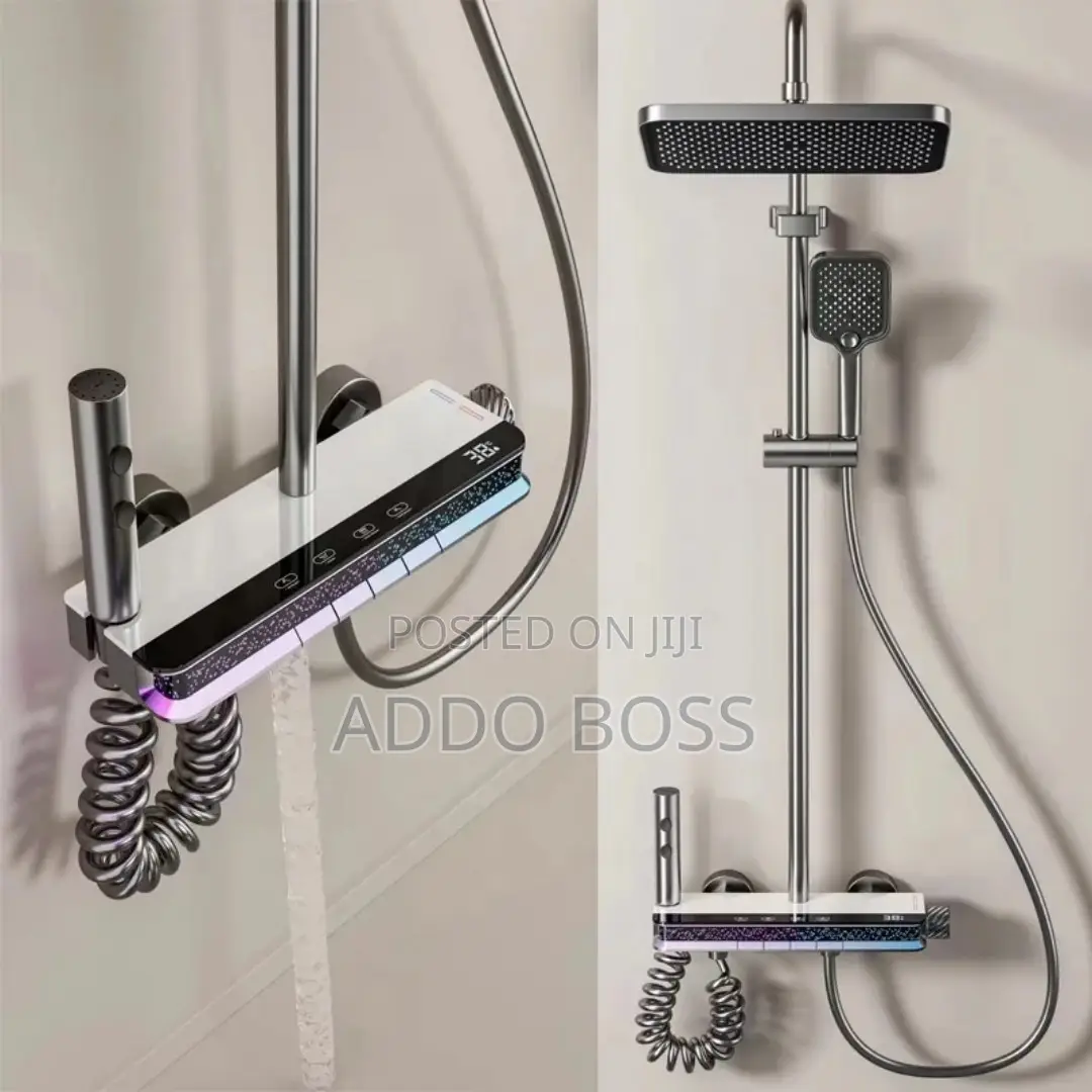 Choose Smart Life With Our Latest 4in1 Shower Set With Led Light